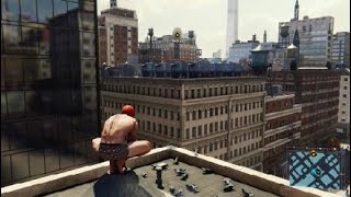 Miles 1st Day  FEAST Marvels SpiderMan PS4 Pro NG Ultimate Difficulty Undies Suit Gameplay 22 [upl. by Ssitruc]