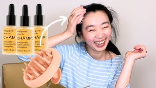 Champo Pitta Growth Serum Unboxing amp First Impression [upl. by Corney921]