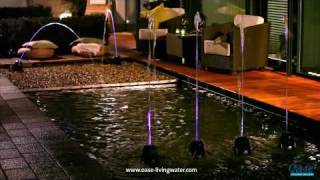 OASE  Wasserspiele  WaterJet Lightning 22 [upl. by Argyres]