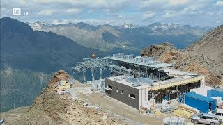 Kirchenkarbahn in Hochgurgl  Baustellenreport [upl. by Ettenotna]