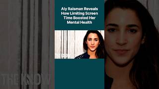 Aly Raisman Reveals How Limiting Screen Time Boosted Her Mental Health TheKnowOfficial shorts [upl. by Doowle905]