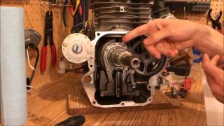 Camshaft installation on Briggs amp Stratton 330000 Series Engine [upl. by Ahsiakal360]