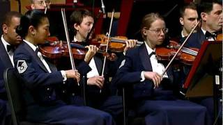 The United States Air Force Symphony Orchestra performs Morton Goulds quotAmerican Salutequot [upl. by Ezequiel236]