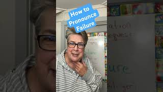 How to Pronounce Failure esl english pronunciation speakenglish [upl. by Lathrope]