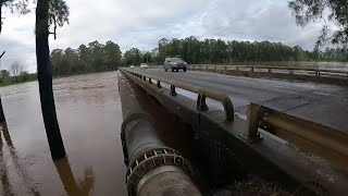 North Richmond Bridge Flood Update Hawkesbury River Australia [upl. by Taryn]