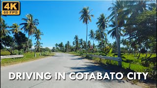 Saturday Morning Drive from Capiton  Daily Travel 235  Driving in Cotabato City  4K UHD 60fps [upl. by Tezzil]