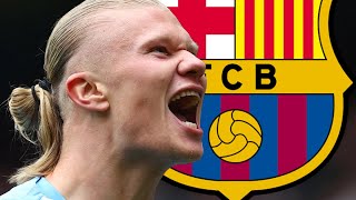 ¿HAALAND sería NUEVO jugador del Barcelona [upl. by Chuch]