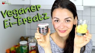 Veganer Ei Ersatz  6 pflanzliche Alternativen für Eier  vegan backen und kochen ohne Ei [upl. by Palm]