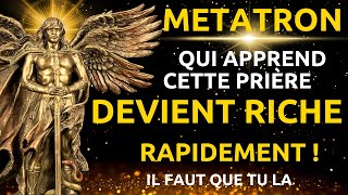 METATRON  Invocation pour recevoir une bénédiction financière PLUIE DARGENT [upl. by Notrub]