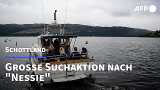 Schottland Hunderte Freiwillige auf der Suche nach Nessie  AFP [upl. by Laved]