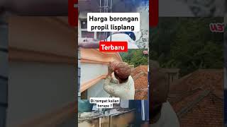 Harga borongan propil lisplang [upl. by Yort627]