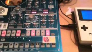 Full midi gameboy  korg electribe [upl. by Eedna]