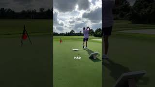 Golf trickshots keep getting BETTER ⛳️ golf podcast golftrickshot golfpodcast [upl. by Marguerita]