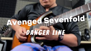 Avenged Sevenfold  Danger Line SOLO Guitar Cover [upl. by Ellivnarg]