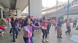 ONE BILLION RISING BARU DI TZING YI BERSAMA AMCB [upl. by Arocal731]