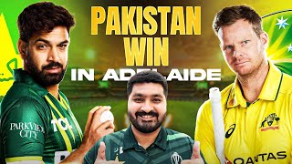 Pakistan beat Australia by 9 wickets in Adelaide  Haris Rauf 295 vs Australia  Muhammad Rizwan [upl. by Dincolo495]