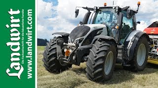 Valtra N154 im Test  landwirtcom [upl. by Rutledge]