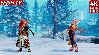 Baiken vs Gongsun Li Hardest AI  Samurai Shodown [upl. by Acacia]