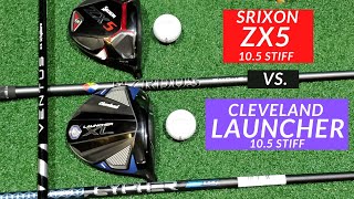 Srixon ZX5 Driver Vs Cleveland XL Driver 2022  Ventus Velocore Black Testing [upl. by Razaile]