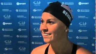 Elizabeth Beisel 400 IM final 2014 Pan Pacs [upl. by Anieral]