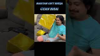 RAISTAR GIFT BHEJA 🎁 GYAN BHAI VERY HAPPY ☺️ shortsfeed ytshorts freefire [upl. by Ayal]