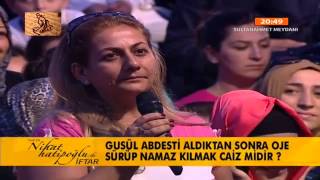 Gusül Abdesti Aldıktan Sonra Oje Sürüp Namaz Kılmak Caiz Midir [upl. by Gurney]