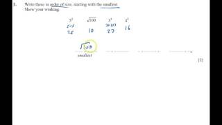 Powers indices and standard form Q1 [upl. by Kassandra]