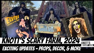 Knott’s Scary Farm Updates Boofet Dinner Change Lantern Activation Ghost Town Gauntlet More 2024 [upl. by Christen]