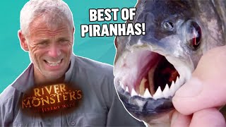 The Best of PIRANHAS Part 1  COMPILATION  River Monsters [upl. by Anade489]