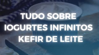 IOGURTE INFINITO E KEFIR DE LEITE SAIBA COMO CULTIVAR EM CASA  ENZO NETO [upl. by Faber748]