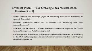 Ästhetik Vorlesung Folge 7  Philosophie der Musik I [upl. by Cherye]