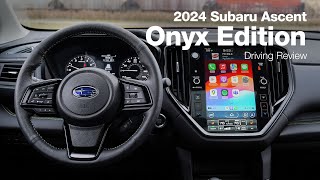 2024 Subaru Ascent Onyx Edition  Driving Review [upl. by Yrahca338]