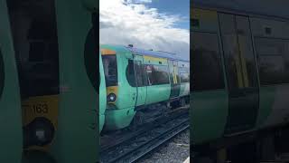 377163 and 377102 departs Polegate [upl. by Chelsey29]