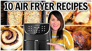 10 EASY Air Fryer Recipes  THIS is What to Make in Your Air Fryer  Cosori amp Philips XXL [upl. by Nnaycart816]