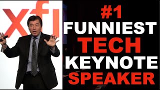 FUNNIEST TECH KEYNOTE SPEAKER  2024  ROSS SHAFER [upl. by Yeltneb]