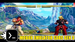 STREET FIGHTER V MOBOX EMULATOR GAMEPLAY [upl. by Netneuq996]