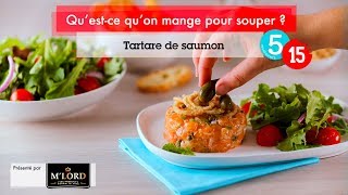 Tartare de saumon classique [upl. by Jedediah478]