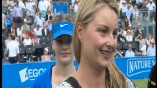 Philippoussis vs ballgirl Amy Clark 1997 Stella Artois final [upl. by Burty]