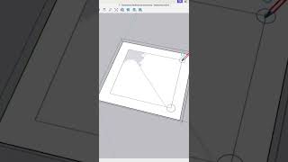 Separating Geometry You Work in sketchup 3dmodeling [upl. by Yelekalb]