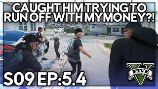 Episode 54 Caught Him Trying To Run Off With My Money  GTA RP  Grizzley World RP V1 [upl. by Veda]