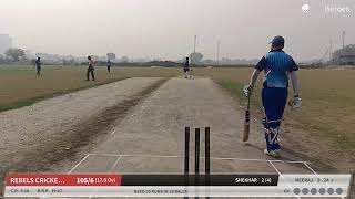 Live Cricket Match  Blazing Knights vs Rebels Cricket Club  06Nov24 0710 AM 20 overs  Noida Cr [upl. by Anirres739]