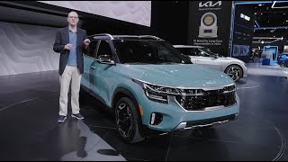 2024 Kia Seltos Up Close — Carscom [upl. by Audi]