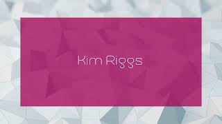 Kim Riggs  appearance [upl. by Ijuy]