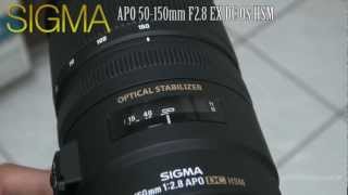 SIGMA APO 50150 mm F28 EX DC OS HSM Focus speed test [upl. by Alesiram349]