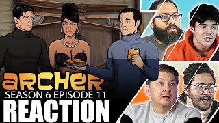 ARCHER 6x11  quotAchub Y Morfilodquot REACTION [upl. by Norval]