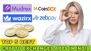 Top 5 Best Crypto Exchanges Apps in India  5 Best Crypto Currency Apps Security Features in 2024 [upl. by Goeger]