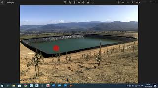 RESERVORIO DE AGUA PARA USO AGRICOLA USANDO CIVIL 3D 20152023 PARTE 1 [upl. by Hakan]