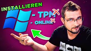 💻 Windows 11 installieren ohne TPM Key amp Internet  Zwei Methoden erklärt [upl. by Lord938]