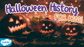 How did Halloween Start  The History of Halloween for Kids 🎃 [upl. by Rhona287]