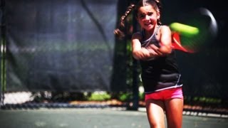 Unstoppable 9YrOld Tennis Prodigy [upl. by Efi]